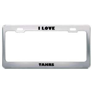   Love Tahrs Animals Metal License Plate Frame Tag Holder Automotive