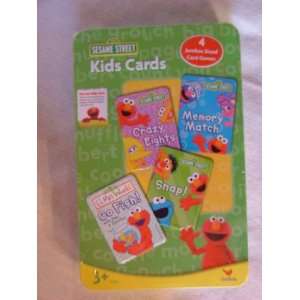  Sesame Street Kids Cards Toys & Games