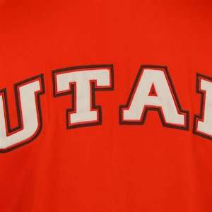  Utah Utes Team Color Elite Track Jacket (Red) Sports 