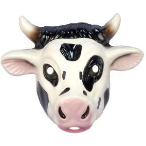  Plastic Cow Adult Mask [Apparel] 