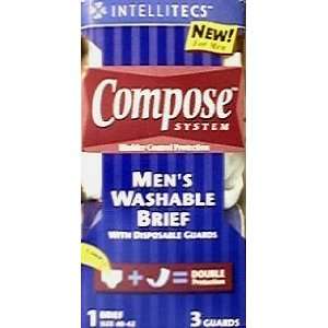   Compose System ~ Mens Incontinence Briefs 
