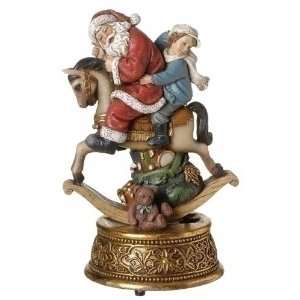  8 Merry Little Christmas Musical Santa Claus & Child on 
