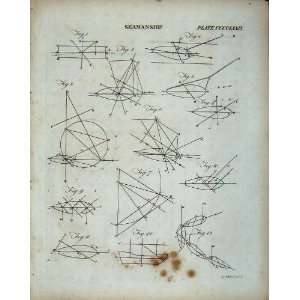  Encyclopaedia Britannica Seamanship Diagrams Shapes