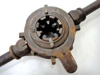 1909 antique BEAVERETTE PIPE THREADER iron BORDON CO ★  