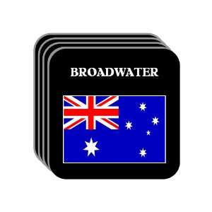  Australia   BROADWATER Set of 4 Mini Mousepad Coasters 