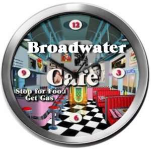  BROADWATER 14 Inch Cafe Metal Clock Quartz Movement 