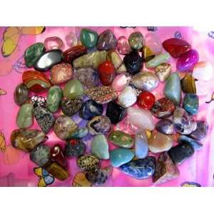   ONES i COULD FIND FROM 50 POUNDS) 2 FULL POUNDS 65 TUMBLED STONES