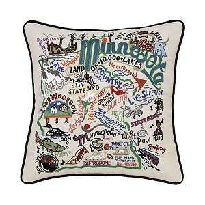  Minnesota State Pillow by Catstudio