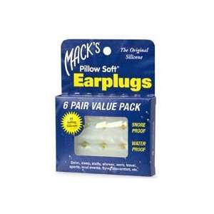  Ear Plugs Value Pack Macks Size 6 PR Health & Personal 