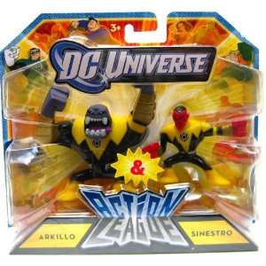   Action League Mini Figure 2Pack Arkillo Sinestro Toys & Games