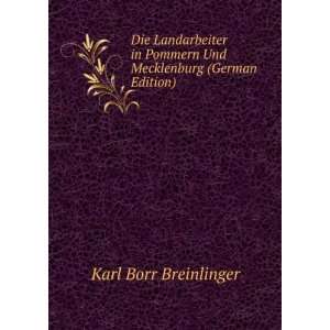   Pommern Und Mecklenburg (German Edition) Karl Borr Breinlinger Books