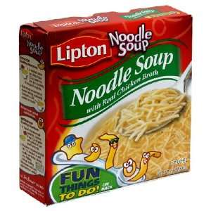 Lipton Soup Secrets, Noodle Soup with Real Chicken Broth, 2 ct, 4 