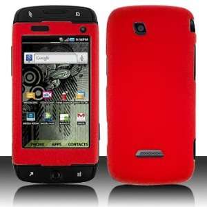  Samsung T839 Sidekick 4G Rubber Red Case Cover Protector 