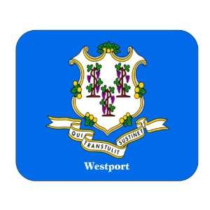  US State Flag   Westport, Connecticut (CT) Mouse Pad 