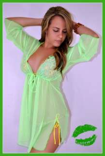   BEACH COVER UP * Mini Dress * SARONG * swimsuit cover up * lime  