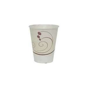 Solo 378SMSYM Symphony Design Single Sided Poly Coated Paper Hot Cup 