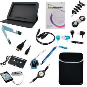  GTMax 15 Items Accessories Bundle kit for Asus Eee Pad 