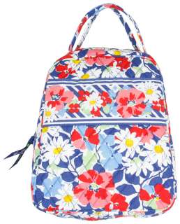 Vera Bradley Summer Cottage Lunch Bunch Lunch Tote Cosmetic Bag New 