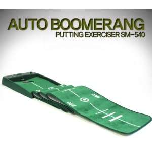  3m Auto Return Boomerang Putting Exerciser Mat Golf Gifts 