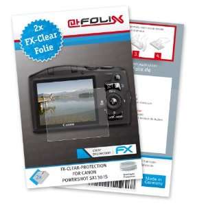 atFoliX FX Clear Invisible screen protector for Canon PowerShot SX130 