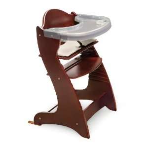  Embassy Adjustable Wood High Chair   Cherry Baby