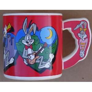 Bugs Bunny Valentine 1988 Coffee Cup With Box