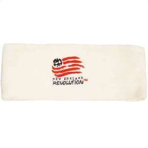   NEW ENGLAND REVOLUTION WHITE RED HEAD BAND SWEAT