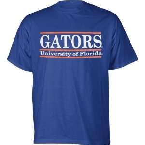   Florida Gators Royal The Bar T Shirt from The Game
