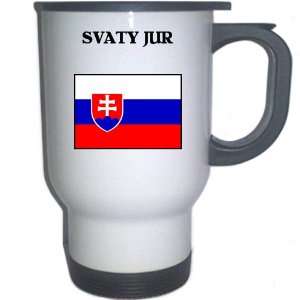  Slovakia   SVATY JUR White Stainless Steel Mug 