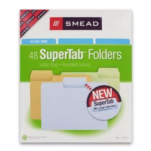  Smead Supertab Folders 