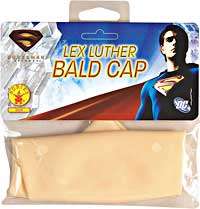 lex luther bald cap superman costume accessories