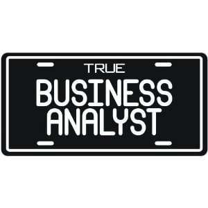  New  True Business Analyst  License Plate Occupations 