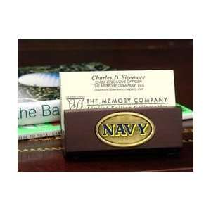 Business Card Holder Navy 