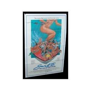  Surf 2 Folded Movie Poster 1984 