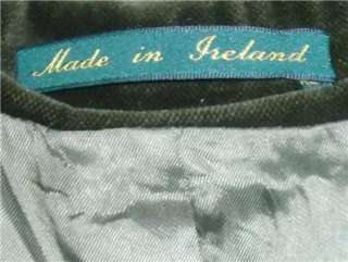  Ireland wool lined Ashford Castle plaid blazer jacket womens US 8 UK 