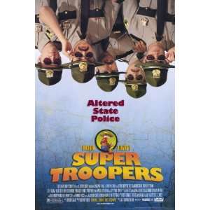  Super Troopers Movie Poster Double Sided Original 27x40 