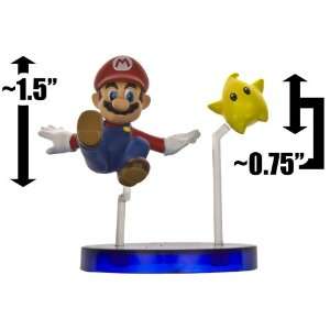 Super Mario Galaxy Trading Figure   Mario (2 Figure 