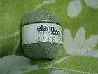 Elann Esprit 100% Cotton Imported Brazilian Yarn   Moss Green 50 gram 