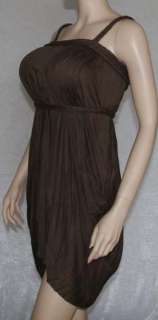 Mini grecian style tank dress brown Forever 21  