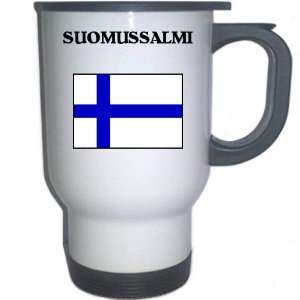  Finland   SUOMUSSALMI White Stainless Steel Mug 