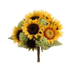  12 Sunflower Bouquet Yellow (Pack of 6)