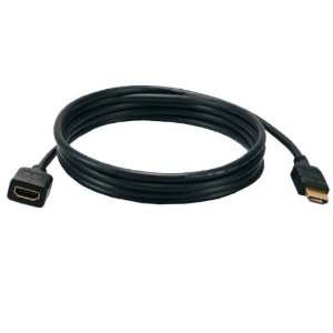  5m HDMI PortSaver M/F 32AWG Cable (16.4ft) Electronics
