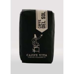 Caffe Vita Caffe Del Sol, Espresso Blend, Whole Bean.  