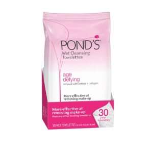  Ponds Clean Sweep, Age Defying Wet Cleansing Towelettes 