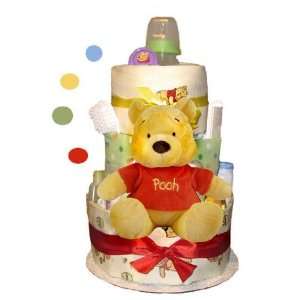  Winnie The Pooh Diaper Cake Baby