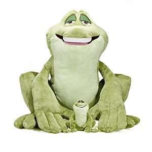   and the Frog, Giant Naveen Frog H65xw35cm Soft Doll Toy Toys & Games