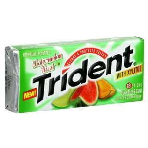 Trident Watermelon Twist Sugarless Gum, 18 Piece Value Pack (Pack of 