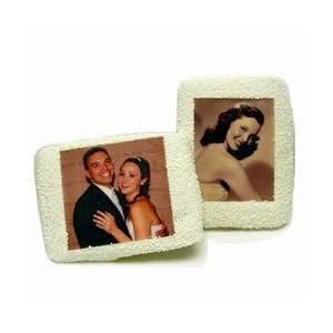 Picture Sugar Cookies, White Chocolate 2.5 Square  INDIVIDUALLY 