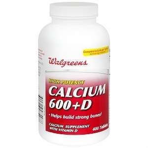   Calcium 600+D Tablets, 400 ea Health & Personal 