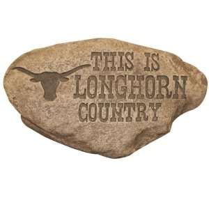   Texas Longhorns Personalized Garden Stepping Stone